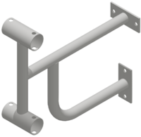 Кронштейн настенный (двухрядный) - fgospostavki.ru - Хабаровск