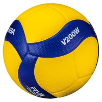 Мяч волейбольный Mikasa V200W (размер 5, синтетическая кожа, профессиональный) - fgospostavki.ru - Хабаровск