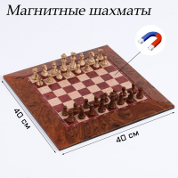 Шахматы магнитные доска и фигуры из пластика - fgospostavki.ru - Хабаровск