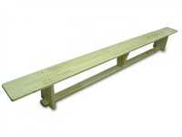 Скамейка гимнастическая (деревянные ножки) (3,5 м)  - fgospostavki.ru - Хабаровск