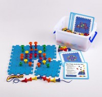 Мозаика Peg Board большая. Набор для группы - fgospostavki.ru - Хабаровск