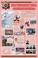 Плакат "Великая Отечественная война: Крах гитлеровского плана «молниеносной войны» " - fgospostavki.ru - Хабаровск