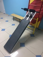 Доска для пресса навесная на шведскую стенку с двумя валиками (длина 1,5 метра) - fgospostavki.ru - Хабаровск