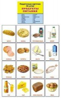 Раздаточные карточки "Продукты питания" - fgospostavki.ru - Хабаровск