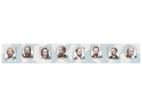 Стенд-лента "Выдающиеся ученые-физики" - fgospostavki.ru - Хабаровск