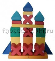 Мягкий модуль-конструктор "Башня" (21 элемент) - fgospostavki.ru - Хабаровск