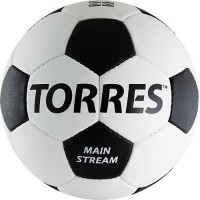 Мяч футбольный TORRES Main Stream (размер 4, синтетическая кожа, тренировочный) - fgospostavki.ru - Хабаровск