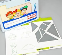 Игровой набор "Танграм" (с комплектом карточек) - fgospostavki.ru - Хабаровск