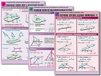 Комплект таблиц по всему курсу геометрии (100 таблиц, А1, полноцветные, ламинированные) - fgospostavki.ru - Хабаровск