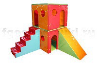Домик игровой двухэтажный (комплект) - fgospostavki.ru - Хабаровск