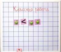 Магнитно-маркерная доска "Клетка" (86 см х 75 см) - fgospostavki.ru - Хабаровск