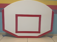 Щит стритбольный тренировочный (влагостойкая фанера), размер 1200х900 миллиметров - fgospostavki.ru - Хабаровск