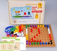 Игровой набор Фребеля "Мозаика со шнуровкой" (серия "Эксперимент") - fgospostavki.ru - Хабаровск