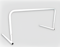 Барьер тренировочный регулируемой высоты (кнопочный фиксатор) - fgospostavki.ru - Хабаровск