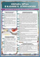 Стенд "Охрана труда в кабинете технологии" - fgospostavki.ru - Хабаровск
