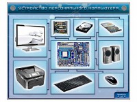 Электрифицированный учебно-информационный стенд "Устройство персонального компьютера" - fgospostavki.ru - Хабаровск