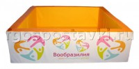 Бассейн "Вообразилия" квадратный с шелкографией - fgospostavki.ru - Хабаровск