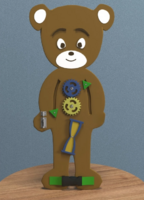 Бизиборд «Медвежонок» - fgospostavki.ru - Хабаровск