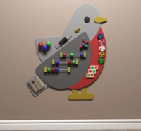 Бизиборд «Перелетный снегирь» - fgospostavki.ru - Хабаровск