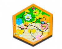 Бизиборд «Пчелиные соты №3» - fgospostavki.ru - Хабаровск