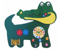 Бизиборд «Зеленый крокодил» - fgospostavki.ru - Хабаровск