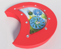 Настенный игровой модуль в виде части гусеницы с весами - fgospostavki.ru - Хабаровск