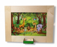 Тактильно-развивающая панель «Мир зверей» - fgospostavki.ru - Хабаровск