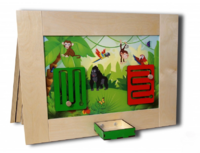 Тактильно-развивающая панель «Животные» - fgospostavki.ru - Хабаровск