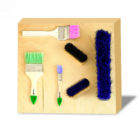 Тактильно-развивающая панель с мягкими кисточками - fgospostavki.ru - Хабаровск