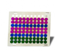 Тактильно-развивающая панель «Цветные фигурки» - fgospostavki.ru - Хабаровск