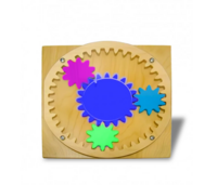 Тактильно-развивающая панель «Цветные шестеренки» - fgospostavki.ru - Хабаровск