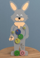 Бизиборд «Пасхальный кролик» - fgospostavki.ru - Хабаровск