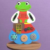 Бизиборд «Лягушка» - fgospostavki.ru - Хабаровск