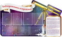 Стенд "Наблюдательная астрономия" - fgospostavki.ru - Хабаровск
