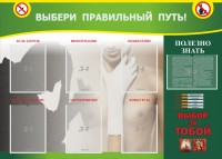 Стенд "Выбери правильный путь!" - fgospostavki.ru - Хабаровск
