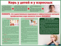 Стенд "Корь у детей и взрослых" - fgospostavki.ru - Хабаровск