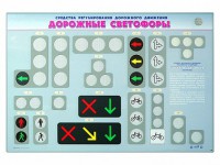Базовый комплект светового оборудования "Дорожные светофоры" с сенсорным беспроводным пультом дистанционного управления - fgospostavki.ru - Хабаровск