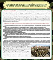 Стенд "Основы военной службы" - fgospostavki.ru - Хабаровск