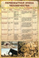 Стенд "Первобытная эпоха человечества" - fgospostavki.ru - Хабаровск