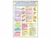 Стенд "Наши пальчики устали" (зарядка) - fgospostavki.ru - Хабаровск