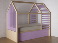 Детская кровать «Инга» - fgospostavki.ru - Хабаровск