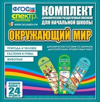 Динамические раздаточные пособия. Окружающий мир (шнуровка). Животные, природа и человек, растения и грибы. - fgospostavki.ru - Хабаровск