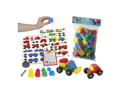 Конструктор «Транспортные средства» 64 детали - fgospostavki.ru - Хабаровск