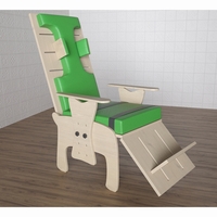 Стул для ребенка с ОВЗ с регулируемой подножкой «Адаптация» №1 - fgospostavki.ru - Хабаровск