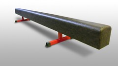 Бревно гимнастическое напольное, мягкое на металлических опорах (3м) - fgospostavki.ru - Хабаровск