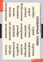 Комплект таблиц. Русский язык. Словарные слова. - fgospostavki.ru - Хабаровск