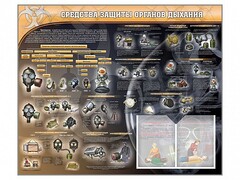 Стенд "Средства защиты органов дыхания (индивидуальные средства защиты)" - fgospostavki.ru - Хабаровск