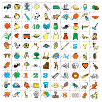 Обучающий конструктор «Мои первые слова» 100 картинок - fgospostavki.ru - Хабаровск