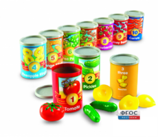 Набор для счета от 1 до 10 "Консервы" - fgospostavki.ru - Хабаровск