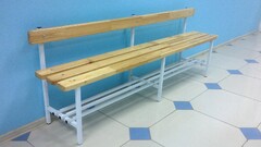 Скамья для раздевалок со спинкой (2,5 метра) - fgospostavki.ru - Хабаровск